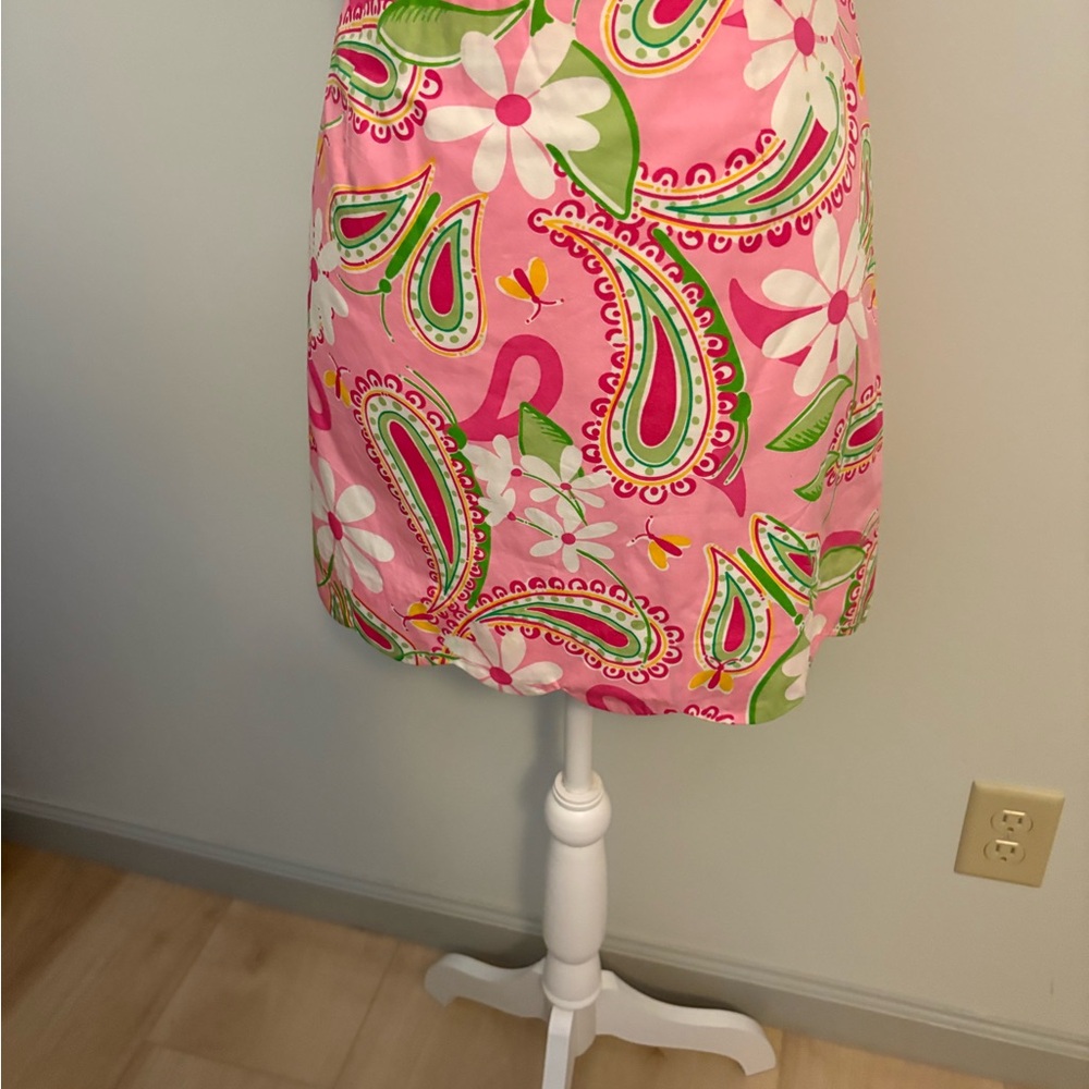 Floral Paisley Pink Skirt